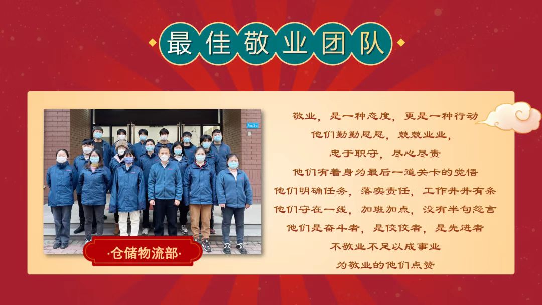 最佳敬業(yè)團(tuán)隊 最佳敬業(yè)團(tuán)隊